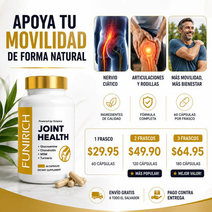 JOINT HEALTH – APOYO DIARIO PARA ARTICULACIONES Y MOVILIDAD