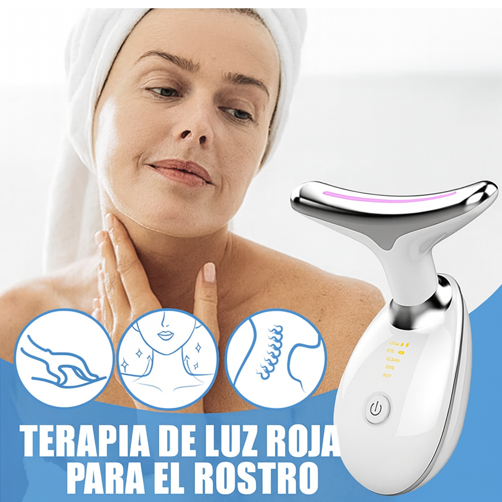 Glow Skin - Masajedor Facial Rejuvenecedor 7 en 1