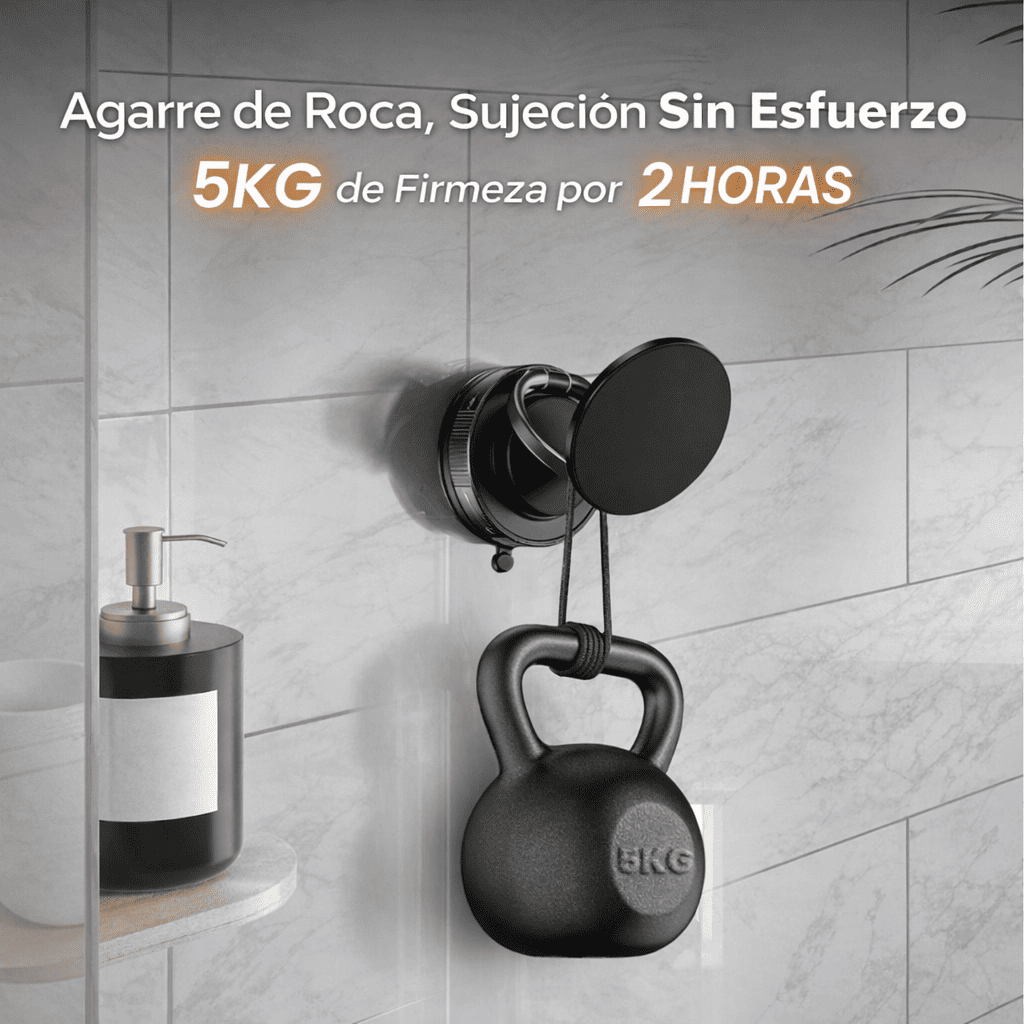 📱 Soporte Magnético de Succión al Vacío – Multi Superficie