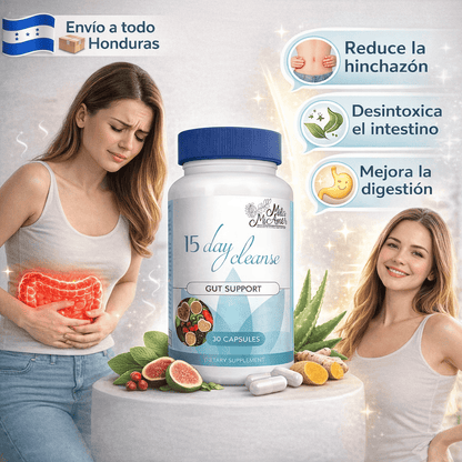 Limpia tu cuerpo en 15 días. Menos hinchazón. Más energía. Pide ahora contra entrega.