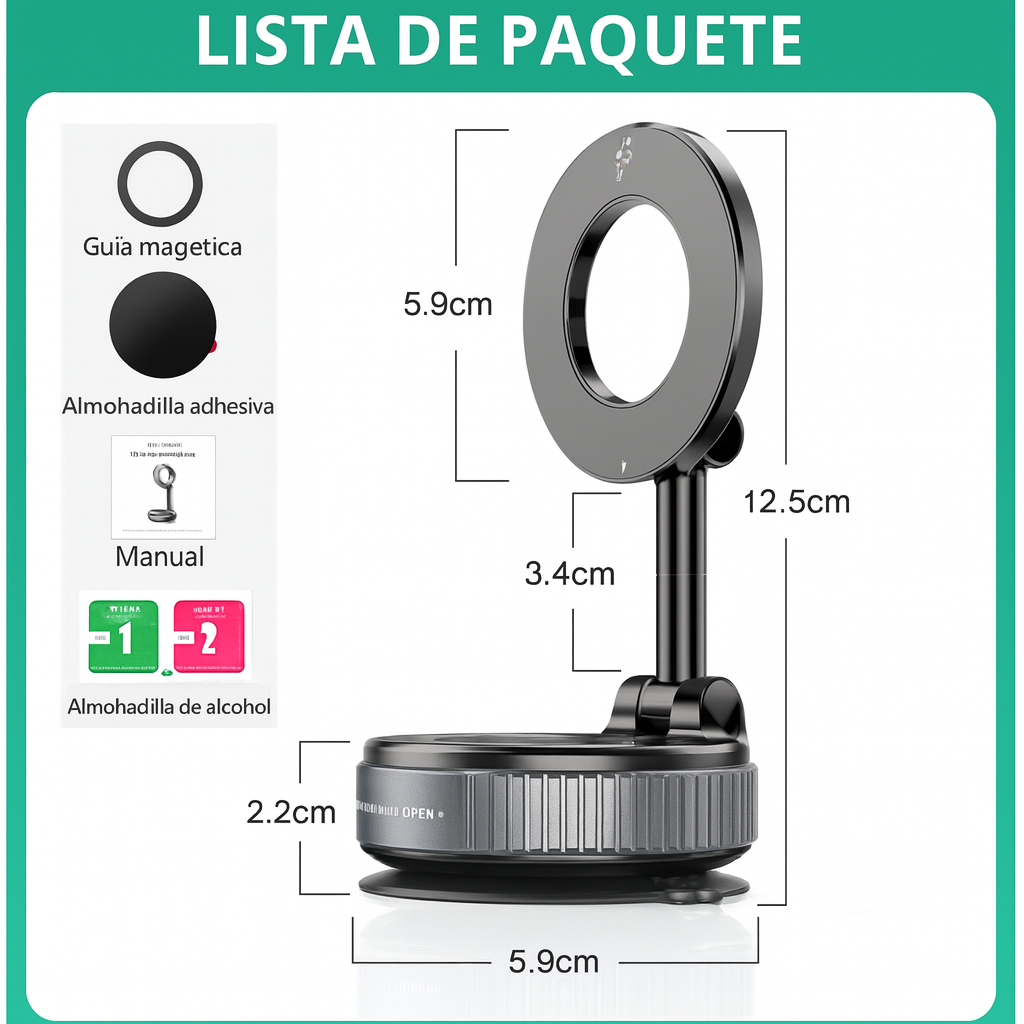 Soporte Magnético 360° Premiun