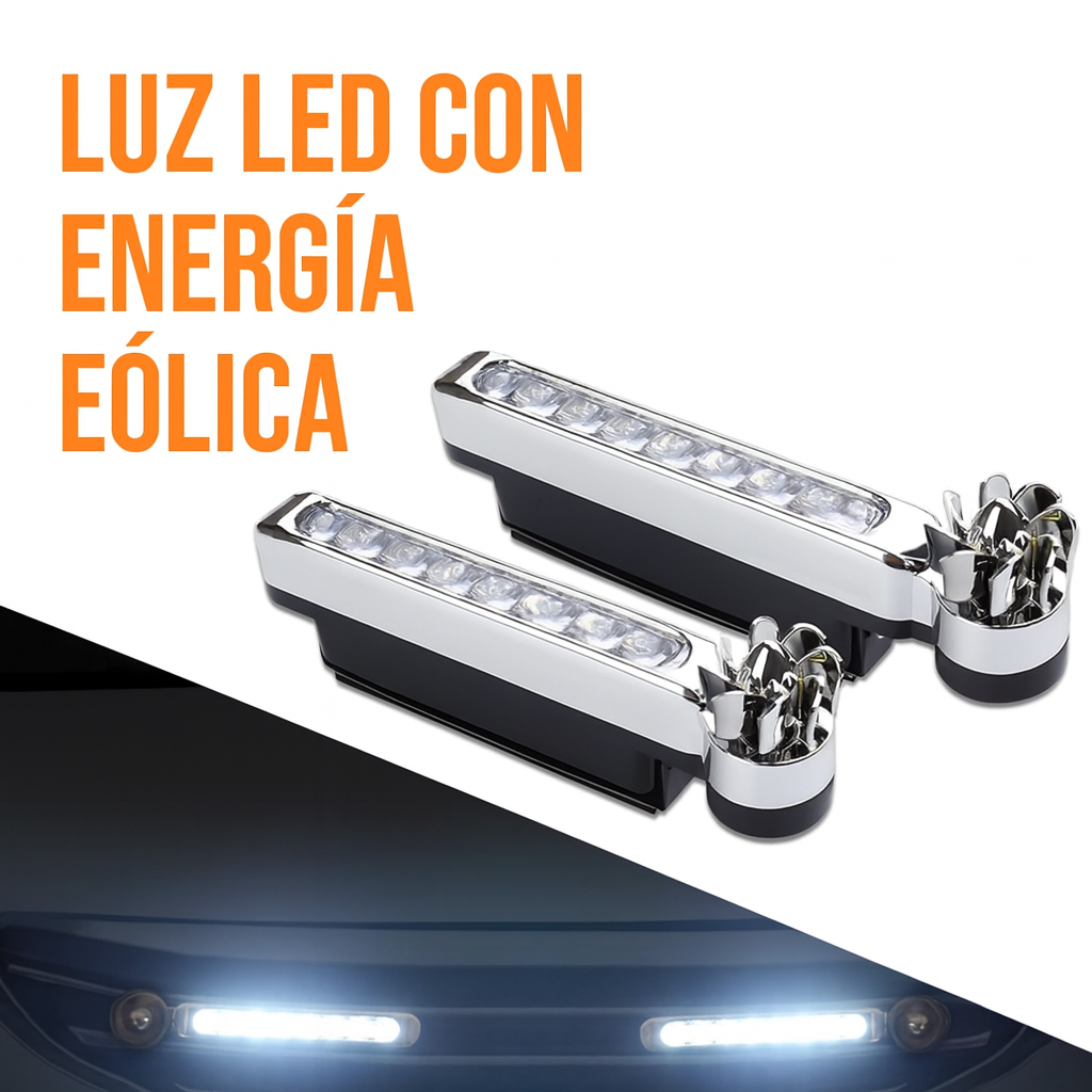 🚘 GlowStrike – Par de Luces Eolicas